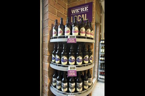 Local products are prominently displayed.